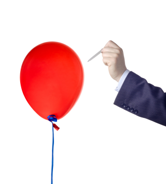 Balloon Pop with a Pin
