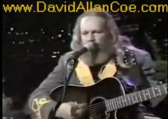 David Allan Coe video (1983) DavidAllanCoe.com free at YouTube